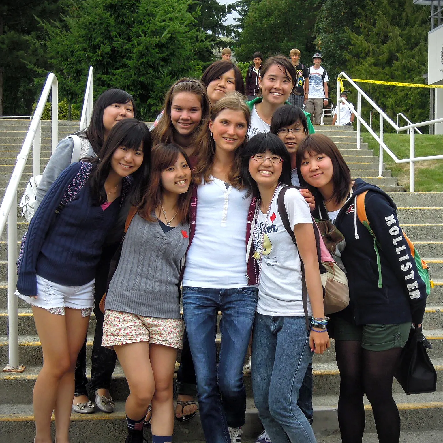 English language students in British Columbia