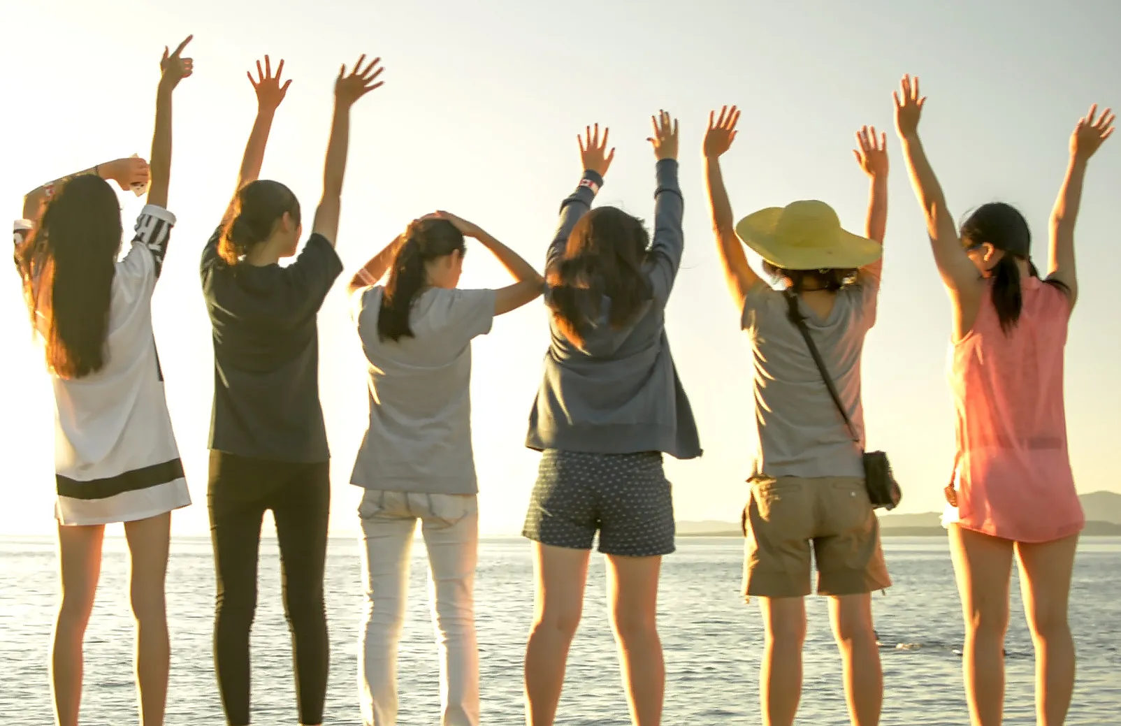 Group tour students in British Columbia