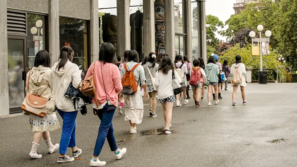 High school students in British Columbia